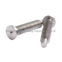 Hardware Manufacturer Custom Made Automatic Turning Steel Zinc Plated Bolt